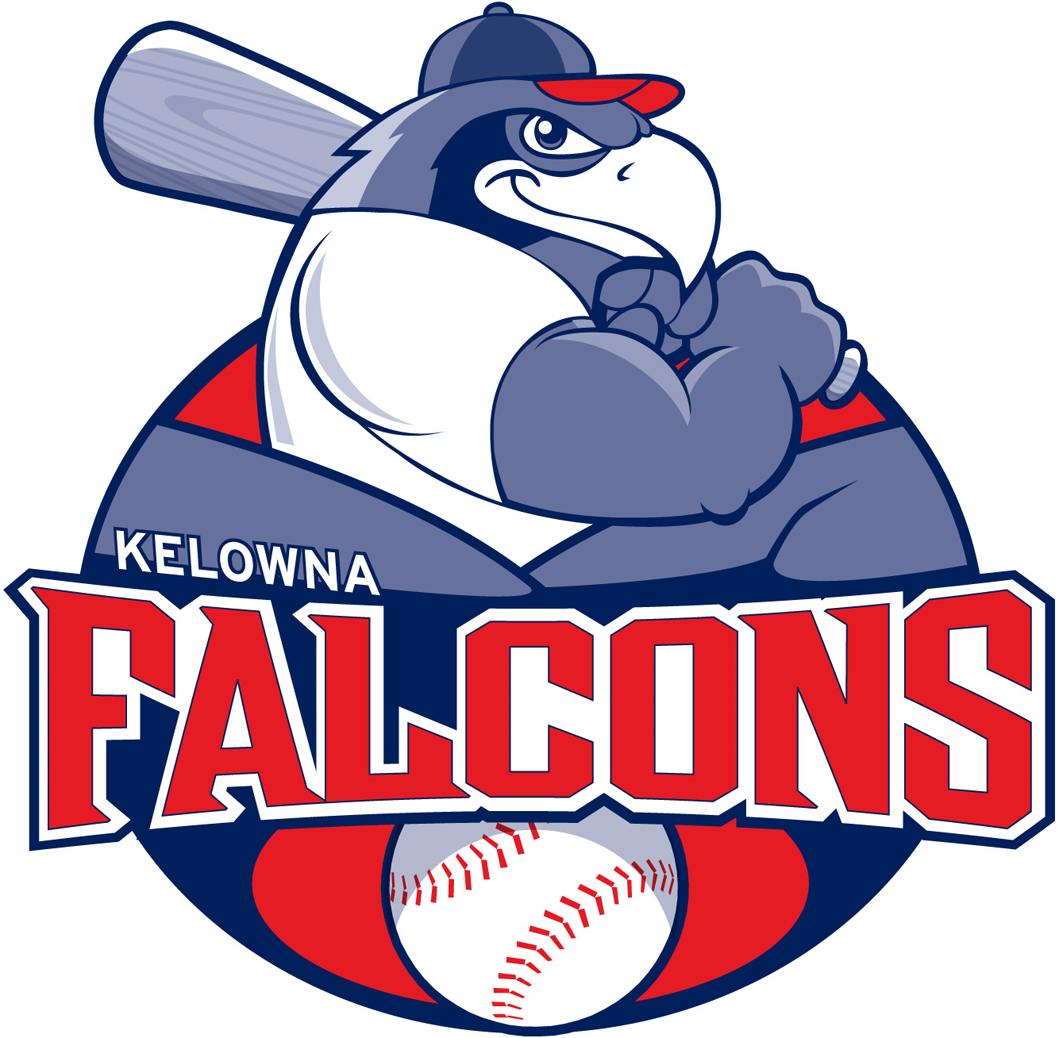 Kelowna Falcons 2010-Pres Primary logo iron on heat transfer